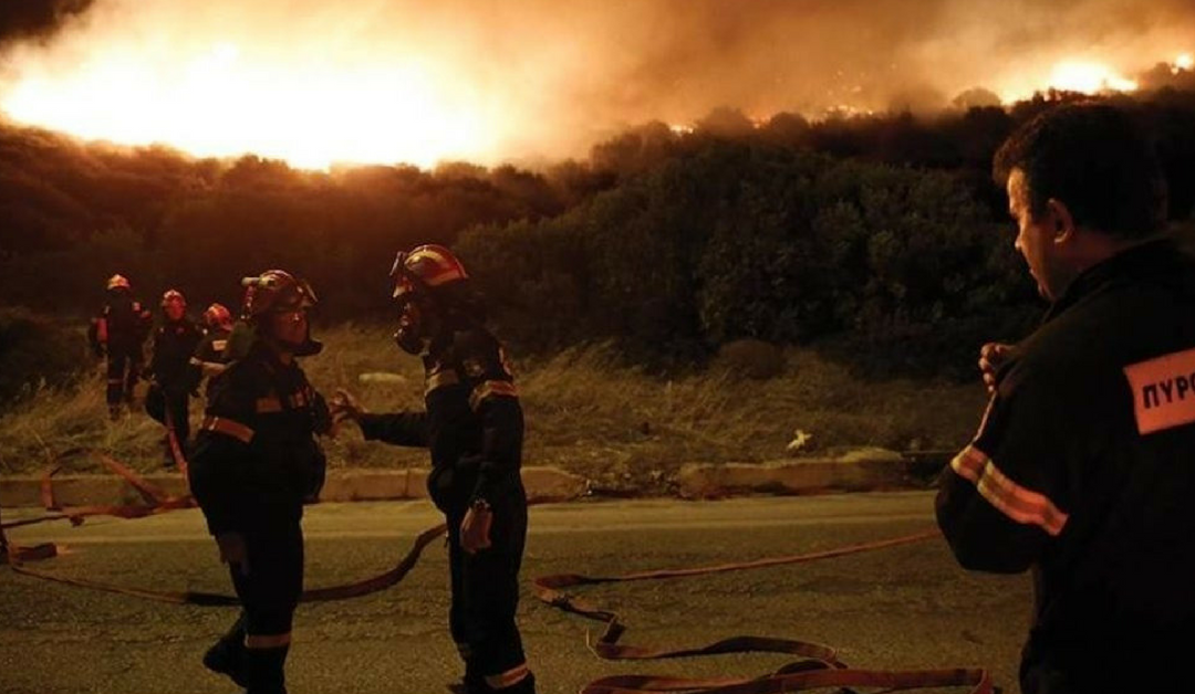 Solidarietà alla Grecia per gli incendi di Atene