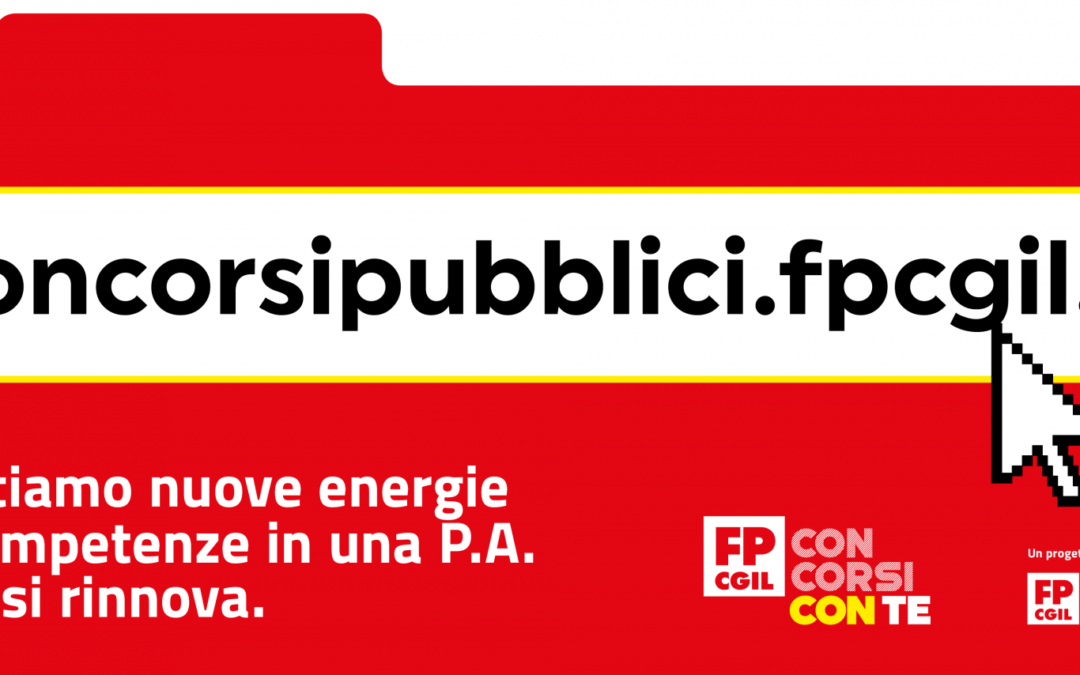 Concorsi Pubblici – Portiamo nuove energie e competenze in una P.A. che si rinnova