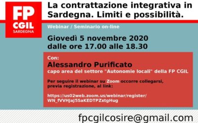 La contrattazione integrativa in Sardegna. Limiti e possibilità.